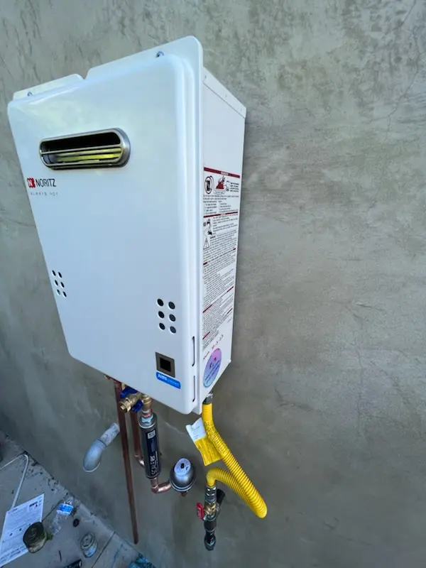 Tankless water heater installation for Elton homes